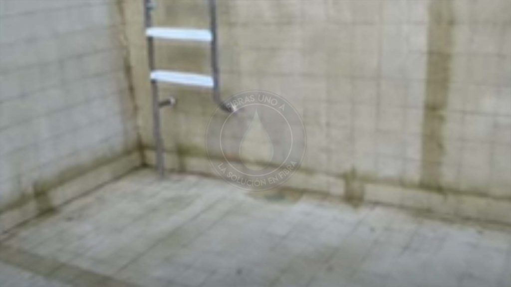 Antes de Recubrimiento en fibra de vidrio